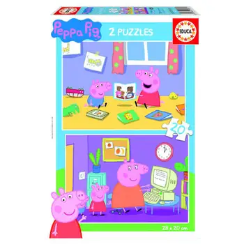 

Puzzle 2X20 Peppa Pig 3-5 years Educa Borras 18087 electronic toys