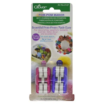 

3127 small pompoms device, 'clover'