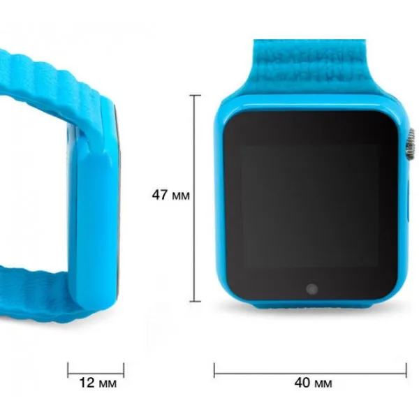 Умные детские часы Smart Baby Watch V7K(Синие