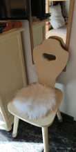 Carpet Cushion-Cover Floor-Mat Sheepskin Artificial-Blanket Long-Hair-Seat Bedroom Soft