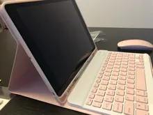 Para iPad 10,2, 2019, 2020, 9,7, 2017, 2018 5 6 7th 8th generación ratón de teclado caso para iPad aire 1 2 3 4 10,9 Pro 9,7 10,5 11 cubierta