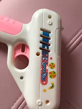 Pistola de caramelos de azúcar, piruleta, juguetes para novias, juguete ligero, almacenamiento de piruletas para niños y adultos, te amo