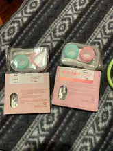 UYAAI-lentillas de colores para ojos, lentillas de 3 tonos para ojos, azules, naturales, Color marrón, 2 uds.