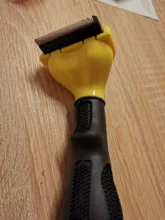 S M LYellow-cepillos de pelo para mascotas, para perro, gato, Animal PEQUEÑO, peine de aseo, cosquillas, cepillo de limpieza de piel, cortadora de pelo, herramientas Furmines