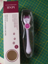 Rodillo facial DRS 540, 0,2/0,25/0,3mm, microagujas de titanio Mezoroller para el cuidado de la piel, tratamiento para la pérdida de cabello