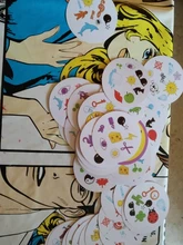 SPOT IT-Juego de cartas con caja de Metal, Enjoy It para reuniones familiares, Zoo, doble HP, rojo clásico, MLG💥2020 de alta calidad