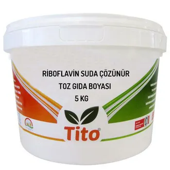 

Riboflavin Food Renklendiricisi Powder Water Soluble 5 kg