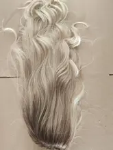 HENRY MARGU-Peluca de cabello sintético para mujer, largo ondulado, color rubio y marrón, fiesta de Cosplay, fibra resistente al calor Afro