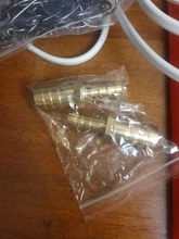 Adapters Pipe-Fitting Water-Gas-Oil Brass 16-19mm-Hose Barb Hosetail Straight-Reducing-Reducer