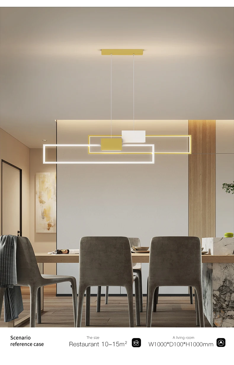 Modern Simple Style Design LED Chandelier For Dining Room Kitchen Living Room Bedroom Ceiling Pendant Lamp Remote Control Light wood chandelier