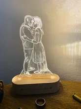 3d-Lamp Night-Light Text Fathers-Day-Gift Photo Custom Wedding-Anniversary Birthday-Mothers
