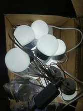 Table-Lamp-Bulb Makeup-Mirror-Light Vanity-Dressing Touch-Dimming Led Hollywood 3-Modes