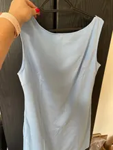 Vestido ceñido de verano para mujer, elegante y ajustado, sin mangas, chaleco profesional gótico # t3g, 2021