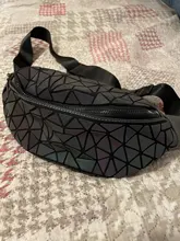Riñonera luminosa de cuero para mujer, bolso de cintura, a la moda, 2020