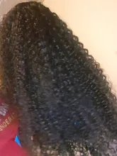 RESHINE-Peluca de pelo rizado de Mongolia, cabello humano con encaje frontal 13x4, 180%, 13x6, cierre de encaje rizado, prearrancado