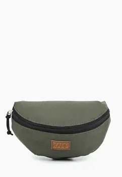 

Waist bag/FLOR/бордовая with floral print