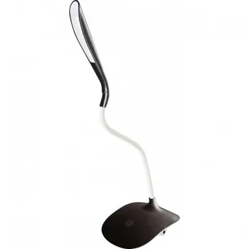 

LED LAMP TABLE 3W BENDABLE ALI. PEG OR BATTERIES BLACK PLATINET