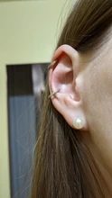 ModaOne-pendientes sencillos de circonio para mujer, aretes de Plata de Ley 925, joyería para la oreja