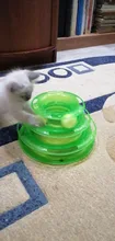 Three-Levels Tower-Tracks-Disc Ball Cat-Toys Interactive-Training-Amusement-Plate Cat-Intelligence