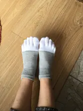 Calcetines deportivos de algodón para hombre y mujer, transpirables, para trotar, ciclismo, correr, 5 dedos del pie, EU38-43