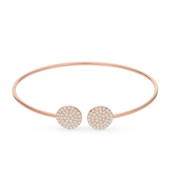 

Silver Bracelet with cubic zirconia sunlight