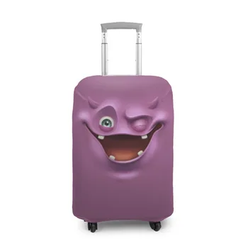 

Case for a suitcase 3D Plasticine smile