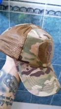Gorro ajustable de camuflaje Multicam para exteriores, malla táctica militar, Airsoft, pesca, caza, senderismo, baloncesto, Snapback