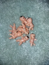 Mini juguetes de plástico para niños, de alta calidad, de 1 pulgada, 10/20/60 Uds.