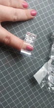 Soporte para molde de uñas plásticas, Clips transparentes de moda, accesorios para manicura, 2021 extensores de pegamento, 1 Uds.