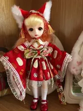 Muñeca de Hada de los sueños 1/6, maquillaje bonito, 28cm, muñecas articuladas con bolas, incluyendo ropa, zapatos, Estilo Princesa, muñecas bricolaje juguete BJD, regalos para niñas