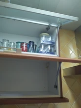 4 piezas NAIERDI 10-15 KG muebles de resorte de Gas bisagras de cocina armario bisagra hidráulica soporte de tapa caja de Hardware