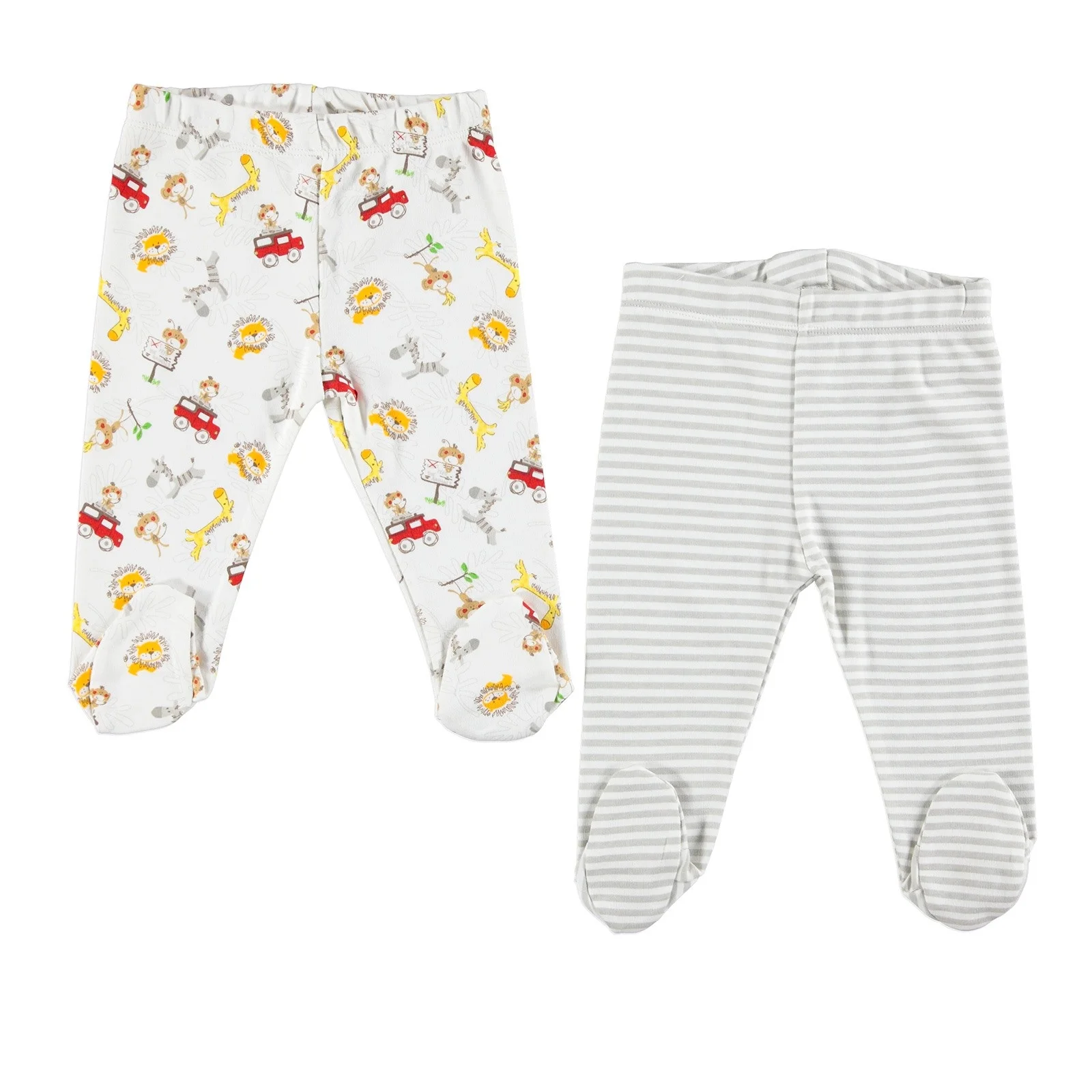 

ebebek For My Baby Happy Animals Footed Pants 2 pcs