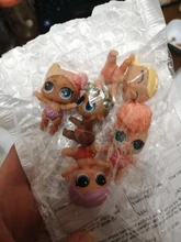LOL Surprise-muñecas de 4cm para bebés, juguetes de modelos de colección para chico, 5 uds.