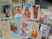 Cartas de Tarot y guía, juego de adivinación del destino, cubierta para fiesta, vacaciones, juegos de mesa