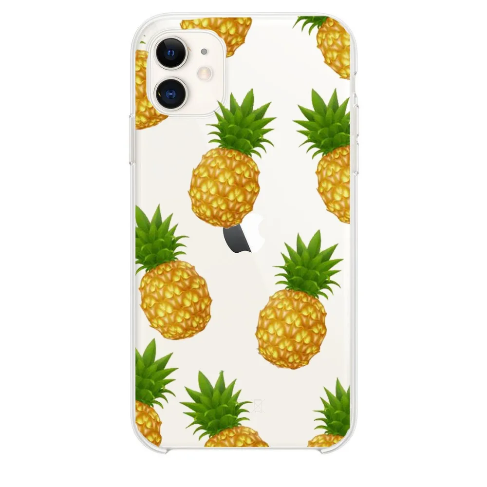 Чехол-подставка гелевый TPU для apple IPhone 11 PRO e IPhone 11 PRO Max Pine apple s пищевой летний костюм рисунок