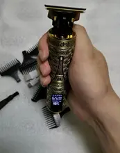 Cortadora de pelo profesional impermeable para hombres, Afeitadora eléctrica para Barba, Máquina para cortar cabello