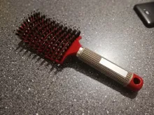 Cepillo de pelo profesional para mujer, herramienta de peluquería, peine húmedo para pelo, cepillo de masaje