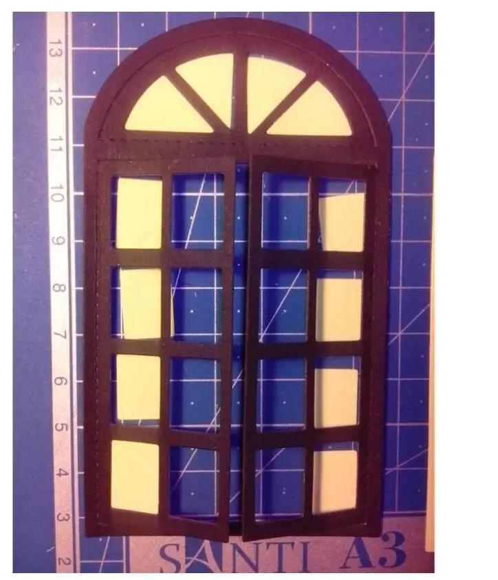 Window Frame Cutting Dies Stencils for Scrapbooking Paper Cards Album Mby H @l