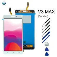 5,5 ''полный комплект для VIVO V3 MAX ЖК-дисплей сенсорный экран панель дигитайзер сборка для Vivo V3max запасные части датчик