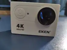 EKEN-Cámara de acción H9/H9R, Original, Ultra HD, 4K/30fps, WiFi, 2,0 pulgadas, 170D, impermeable, casco, vídeo Go Sport Pro