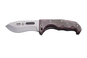 

J & V knife Titan MICARTA Camo Pixel ARIDO economic case