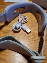 Chin V-línea de elevación máquina de la correa rojo azul terapia de fotones LED adelgazamiento Facial vibración masajeador Dispositivo de Lifting Facial V cuidado de la cara