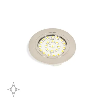 

LED spotlight Crux-in Emuca to embed with lifelike light
