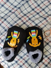 Calcetines de algodón para bebés, antideslizantes, de goma, con dibujos animados, para invierno y otoño