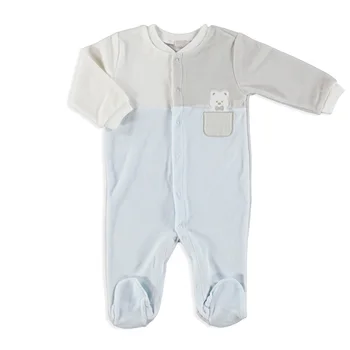 

ebebek BONNE Teddy Bear Embroidered Baby Romper