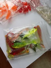 Soft Lures Artificial-Lure Spinnerbait Sea Fishing Fish-Surface Silicone QXO 12pcs/Lot