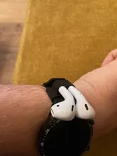 Soporte de silicona para Apple AirPods, funda antipérdida para Apple Watch series 3 2 1, Iwatch 4 5 6 SE