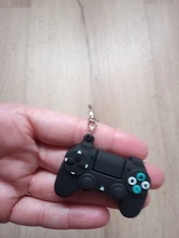 LLavero de juego de simulación de personalidad creativa, colgante de anillo para pareja, bolsa de llavero, venta al por mayor
