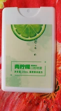 Ambientador de respiración con pulverizador para el cuidado de la salud, aerosol Oral líquido para el cuidado bucal, aceite de limón y melocotón, 20ml, G6S7