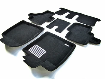 

Textile 3D mats euromat3d luxe in the salon for Infiniti JX, QX60 (2012-2015-) with a metal heel